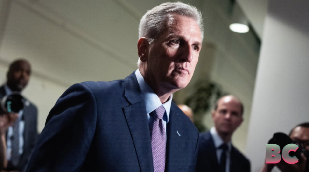 McCarthy becomes the first speaker ever to be ousted from the job in a House vote