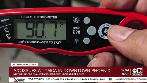 A/C issues at downtown Phoenix YMCA