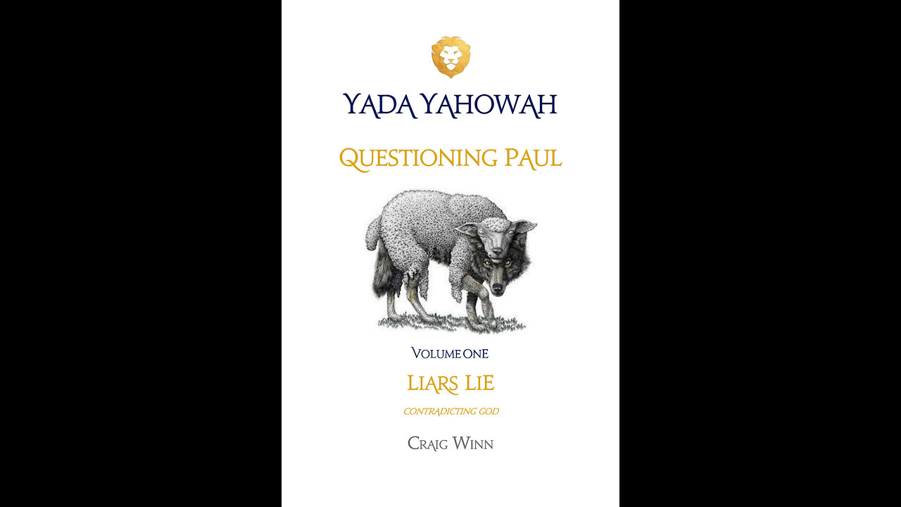 YY V1 C5 Questioning Paul Liars Lie Contradicting God Poneros Worthless Tossing Out the Trash