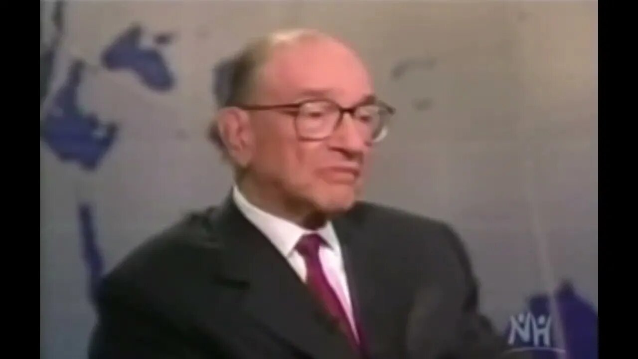 Alan Greenspan: No one can overrule the Federal Reserve (Jim Lehrer interview)