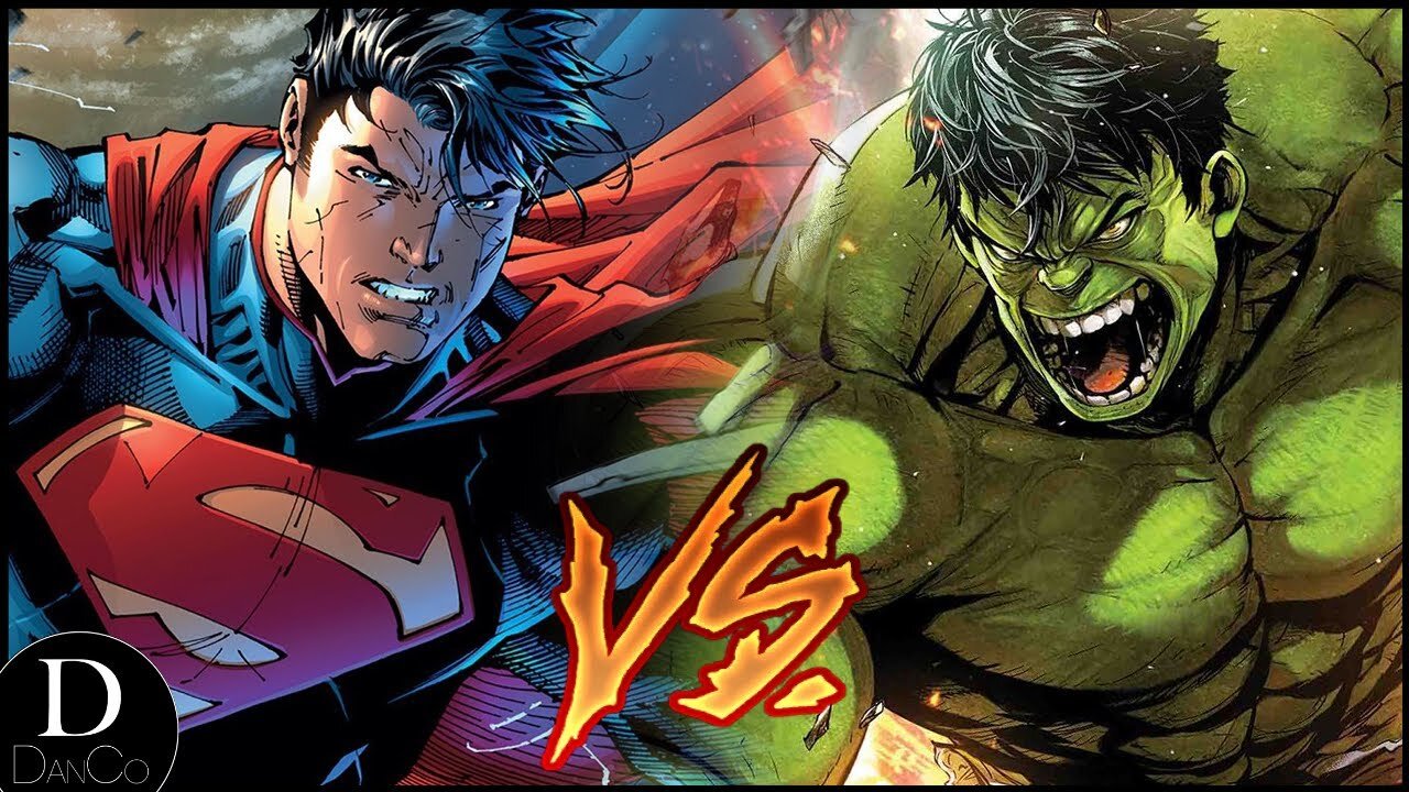 superman vs hulk part 1