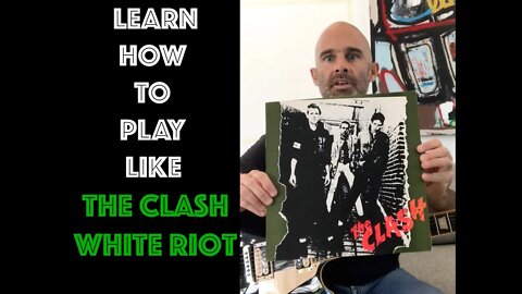 How To Play White Riot By The Clash On Guitar Lesson - With SOLO & Tab!