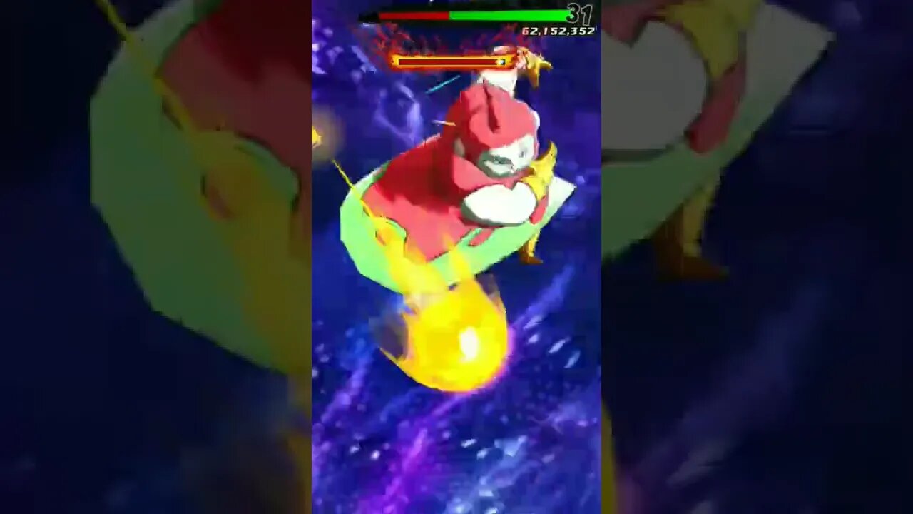 Rising Rush, na Full Power Battle, com efeito igual da batalha entre o Broly e Gogeta. #dblegends