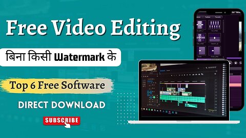 Best Free video editing software for pc without watermark | 100% Free Video Editors & No Watermark