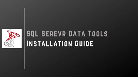 SQL Server Data Tools SSDT for Visual Studio 2015 Installation Guide