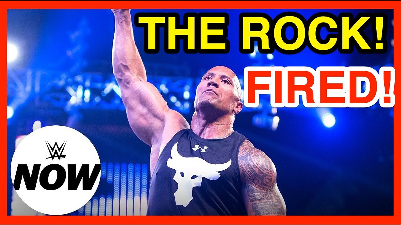 #DwayneJohnson , #therock from #wwe #tko It is fired!