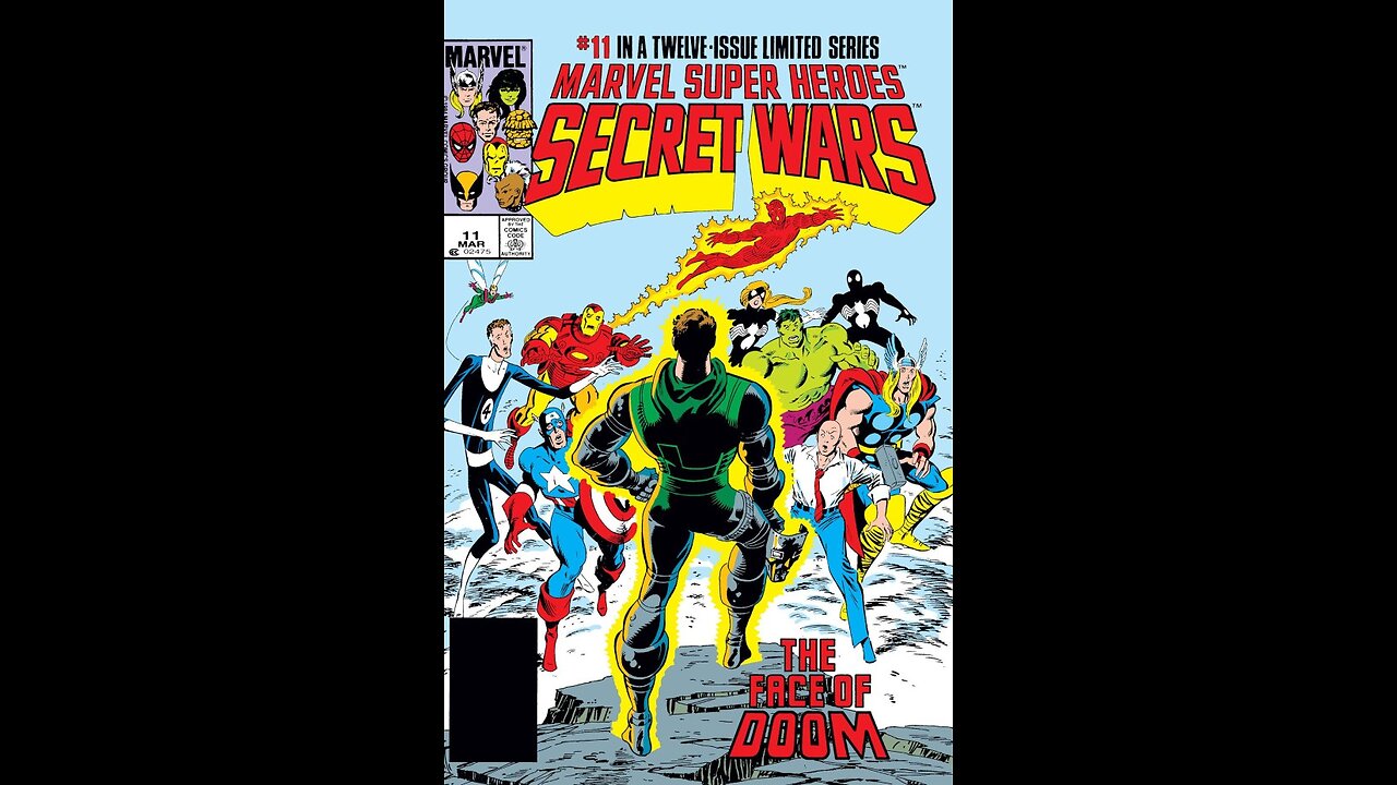 Marvel Super Heroes: Secret Wars #11 (2024) Foil Variant 1985 Original