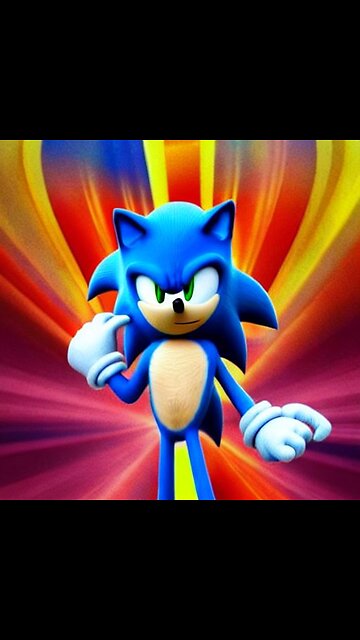 Sonic fan art my versiòn