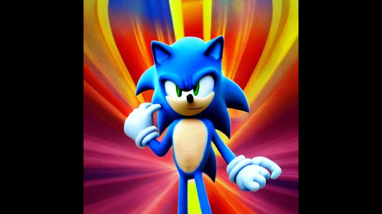 Sonic fan art my versiòn