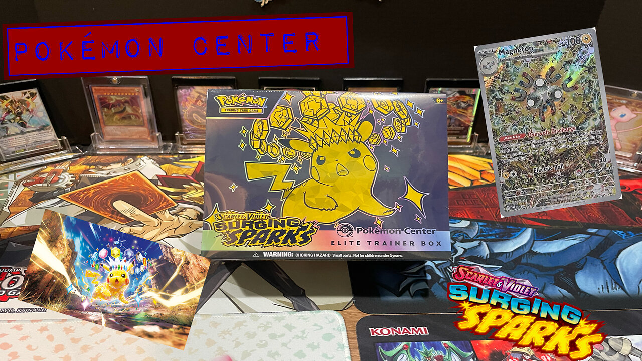 Pokémon center surging sparks ETB