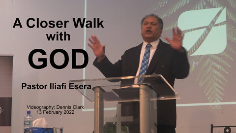 A Closer Walk with God