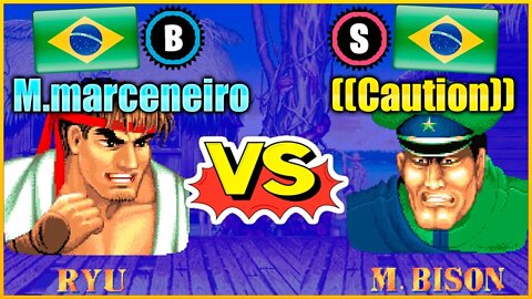 Street Fighter II': Champion Edition (M.marceneiro Vs. ((Caution))) [Brazil Vs. Brazil]