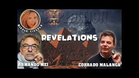 REVELATIONS. Nuove rivelazioni sulle #piramidi. #corradomalanga #armandomei