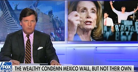 Tucker Carlson to Nancy Pelosi: Tear down the walls around your mansions