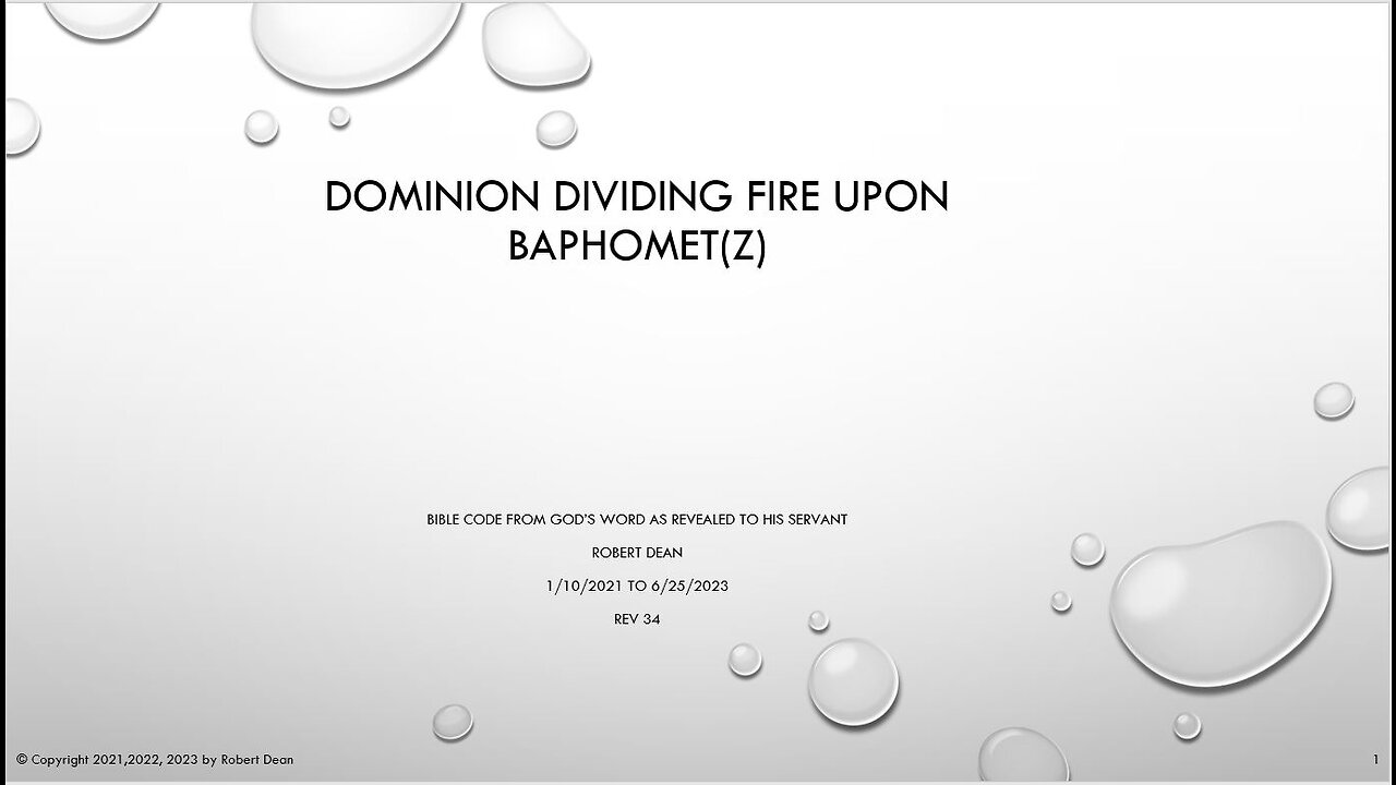 Dominion Bible Code V34