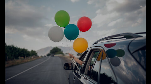 What happens if you score a car with balls and put people there?