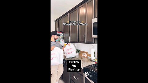 TikTok vs Reality- Grocery Day