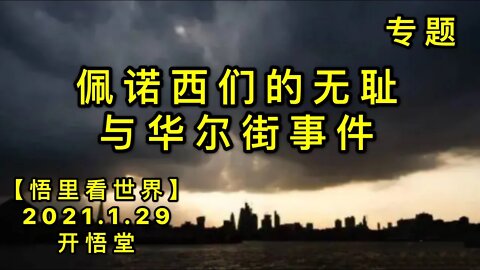 KWT968专题: 佩诺西们的无耻与华尔街事件20210129-5【悟里看世界】