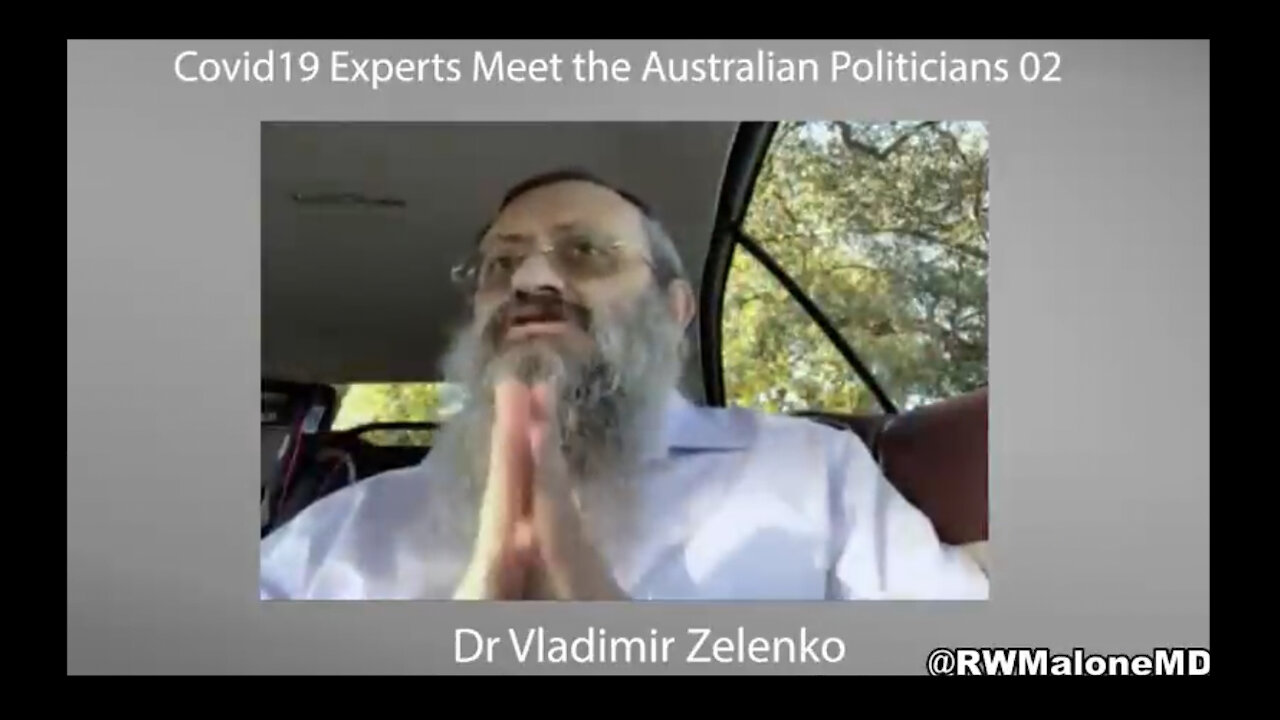 DR. VLADIMIR ZELENKO: Drops some Major Red Pills to Australia’s Politicians on the motives behind the Plandemic which connects the dots for them