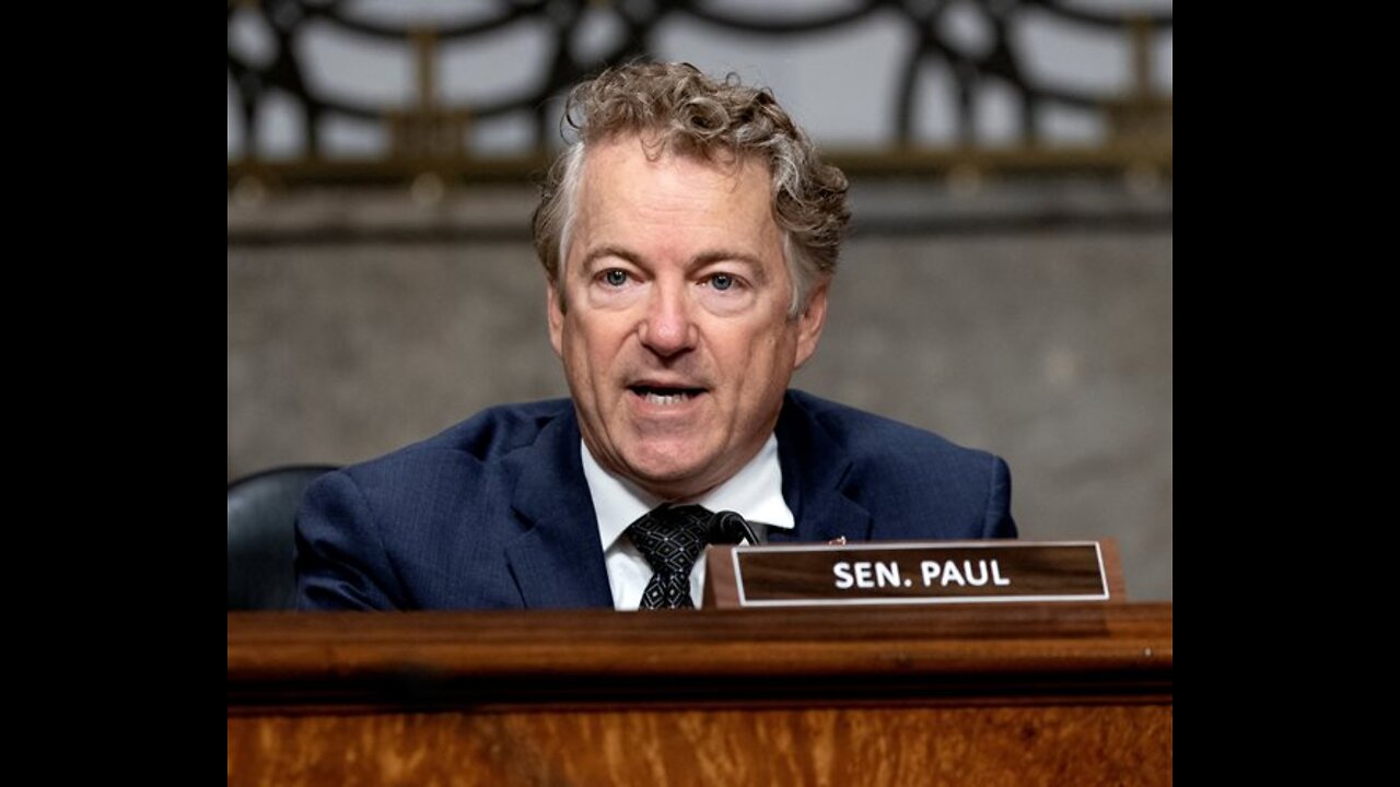 Rand Paul Pushes Senate Vote to End Airline Mask Mandates