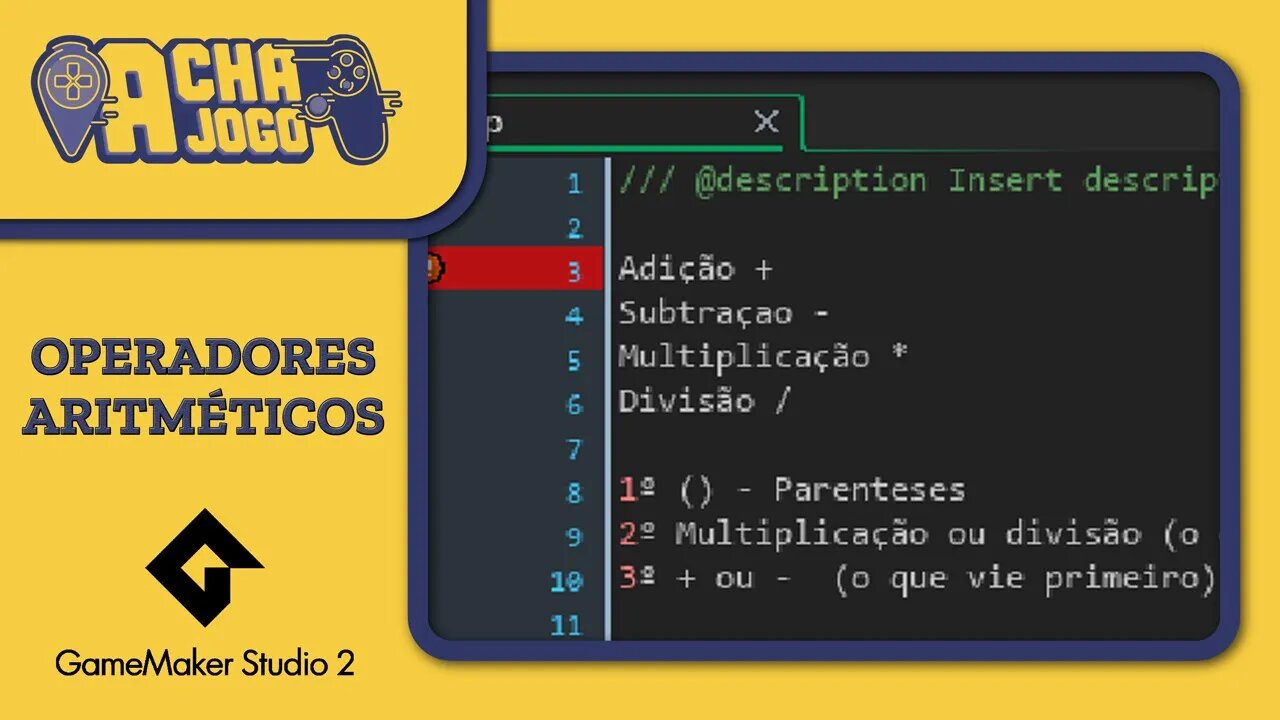 Operadores aritméticos. Aula #2