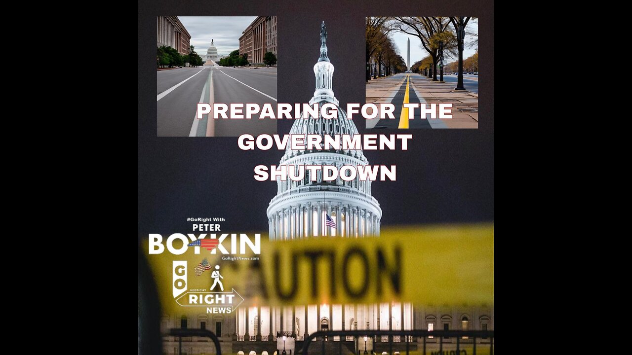 PREPARING FOR THE GOVERNMENT SHUTDOWN