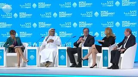 Speaking on a World Government Summit panel titled 'Are We Ready for a New World Order?',