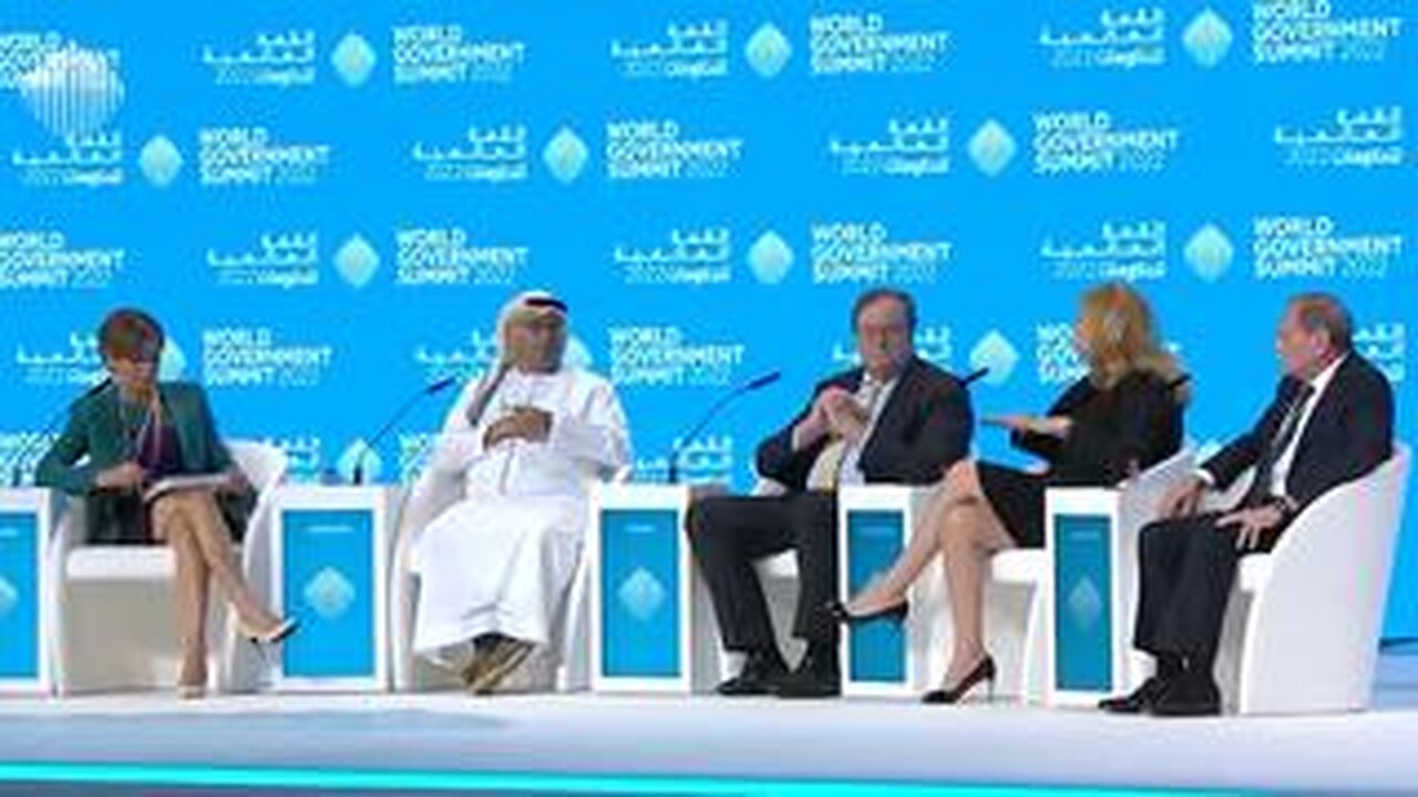 Speaking on a World Government Summit panel titled 'Are We Ready for a New World Order?',