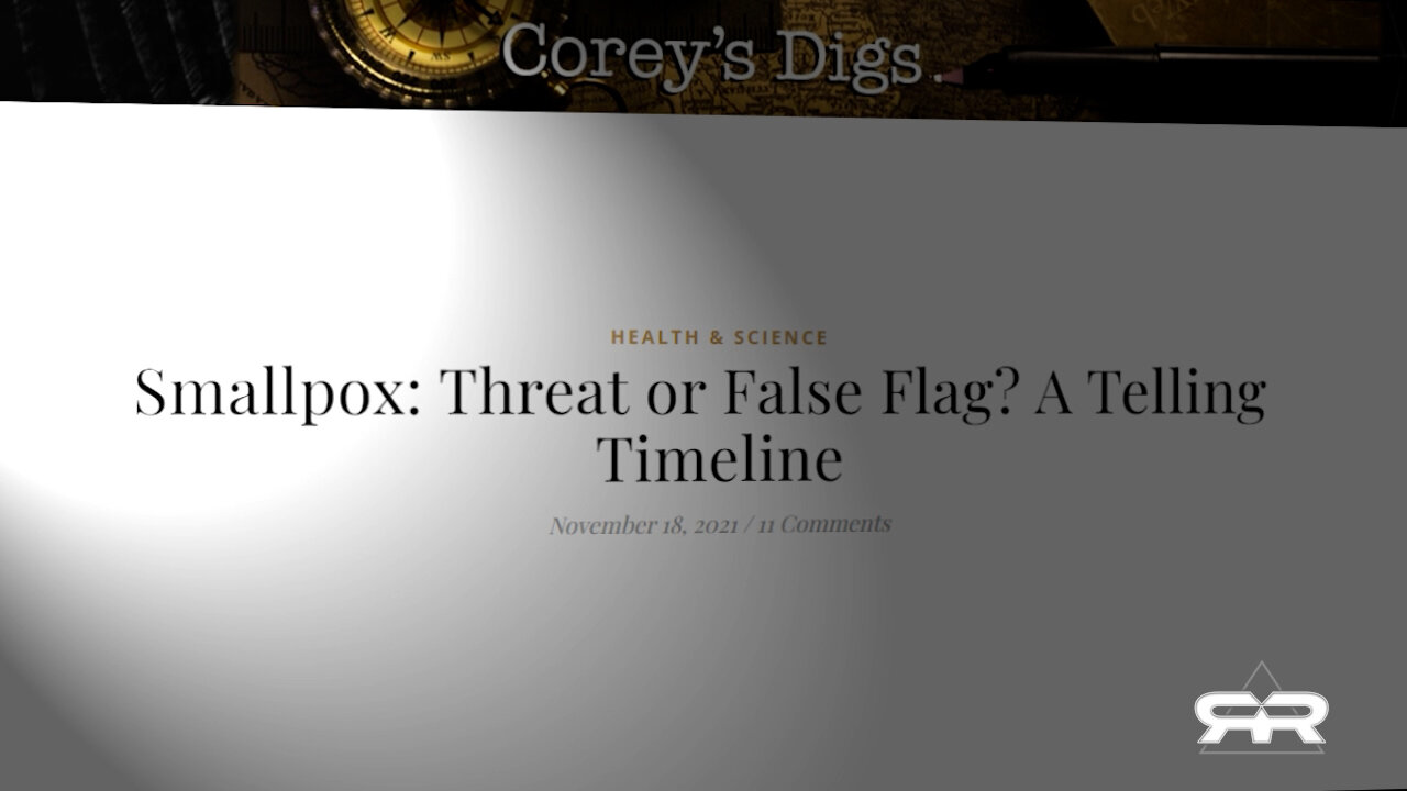 WARNING! Timeline Shows Threat of Incoming Smallpox False Flag - OC
