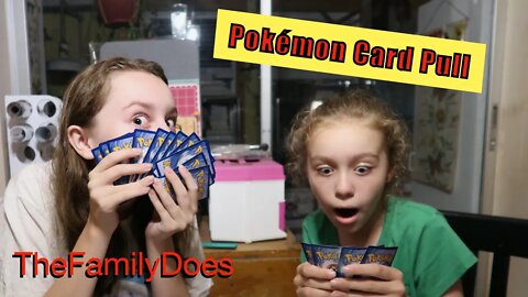 TheFamilyDoes Pokémon Card Pulling
