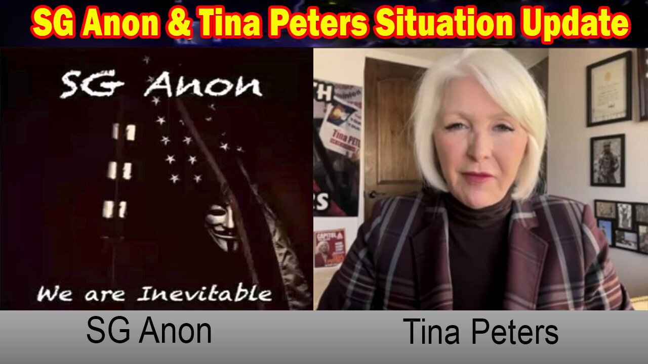 SG Anon & Tina Peters Situation Update: "SG Anon Critical Update, January 9, 2024"