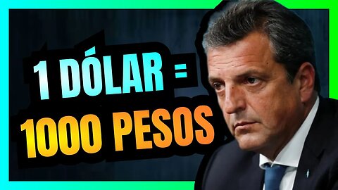 DÓLAR atinge o valor de 1000 PESOS ARGENTINOS: economia argentina foi para O SACO
