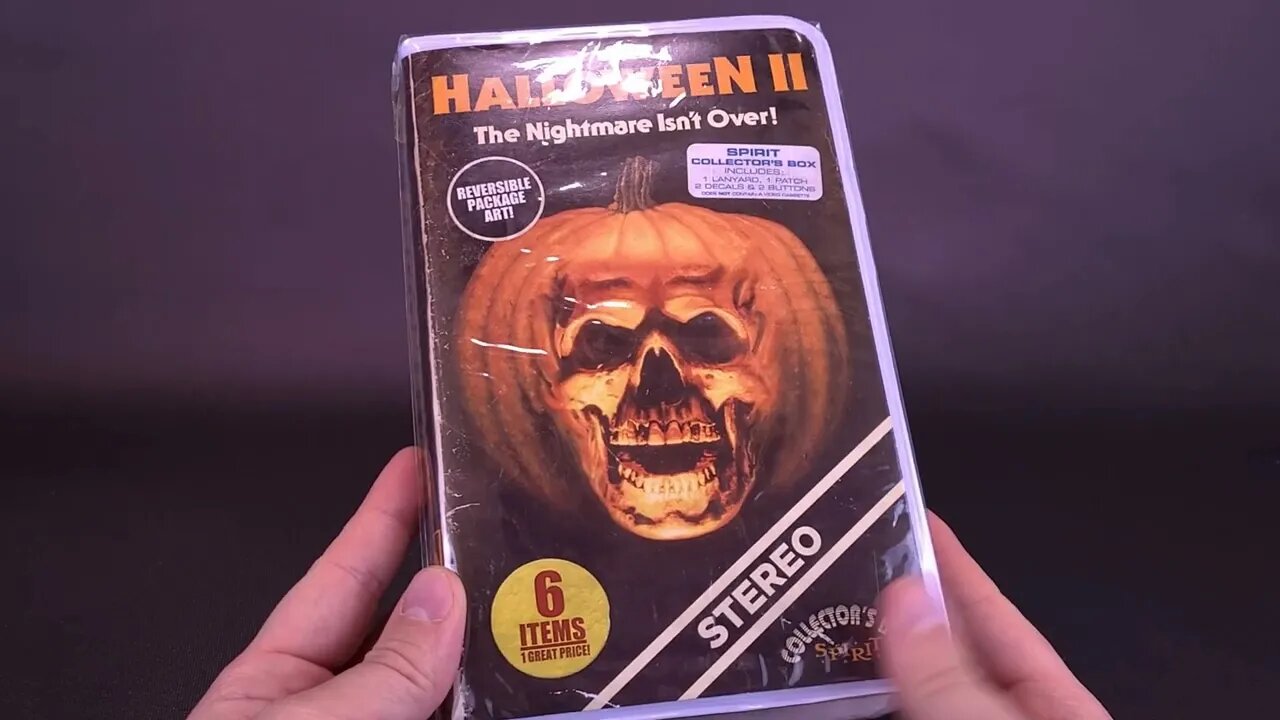 Spirit Halloween Hallowee 2 Video Collectors Box | #spookyspot 2023