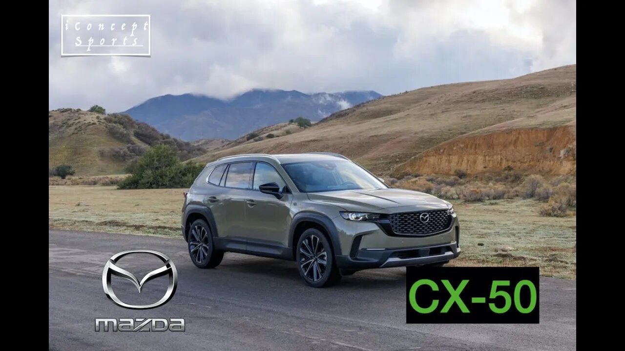 First Look 2023 Mazda CX 50 Premium SUV | iConcept Sports