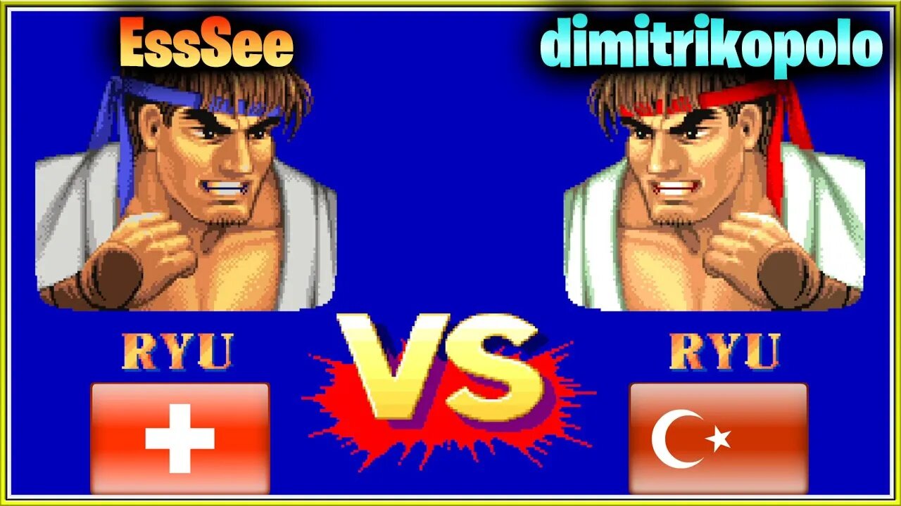 Street Fighter II': Champion Edition (EssSee Vs. dimitrikopolo) [Switzerland Vs. Turkey]