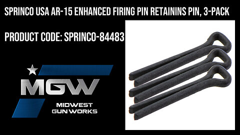 Sprinco USA AR-15 Enhanced Firing Pin Retaining Pin, 3-Pack - SPRINCO-84483