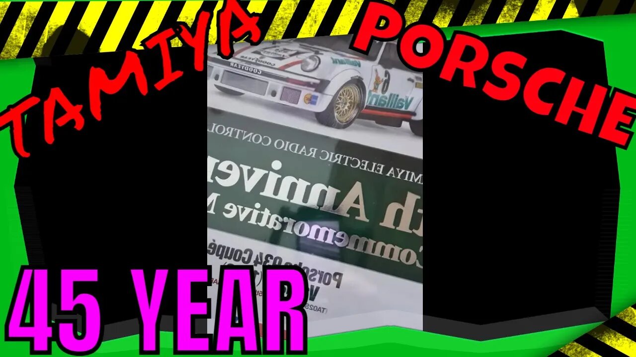 TAMIYA Porsche 934 - 45th Year Edition Build --- UNBOXING - YES or NO