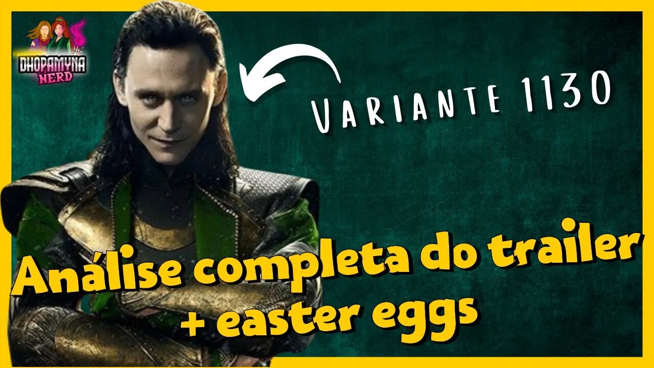 Série do Loki - Você viu isso no Trailer? Esse é a Variante L1130!!!
