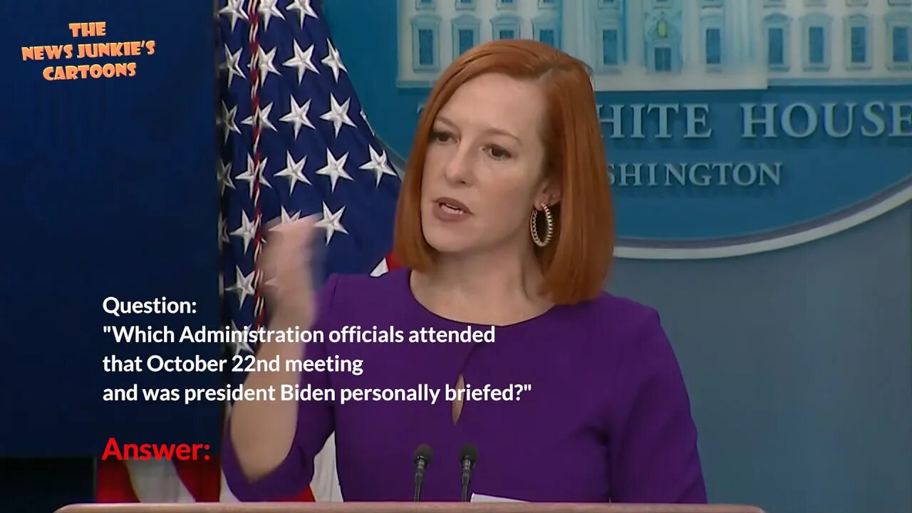 Psaki won't say which Admin officials attended meeting on testing plan or if Biden was briefed on it