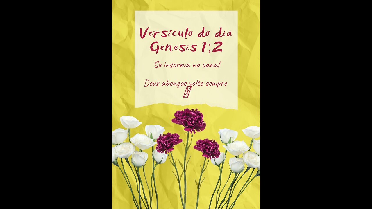 Genesis capítulo 1;2