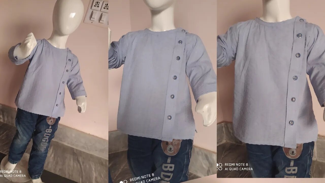 Kurta Cutting for Baby Boy