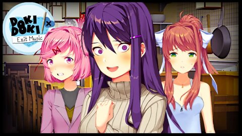 YURI ACTIVATES YANDERE MODE | DOKI DOKI EXIT MUSIC (PART 3)