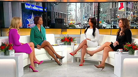 Morgan Ortagus, Emily Compagno, Harris Faulkner and Kayleigh McEnany Dec 5 2023