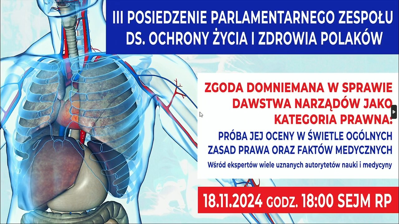 III POSIEDZENIE PARLAMENTARNEGO ZESPOŁU DS. OCHRONY ŻYCIA I ZDROWIA POLAKÓW