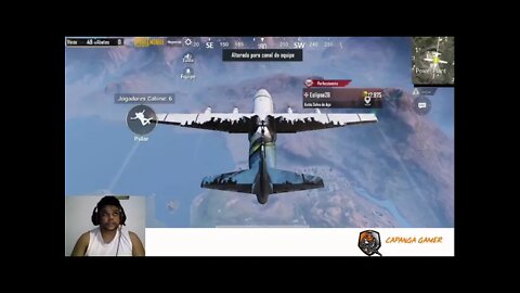Live jogando PUBG mobile