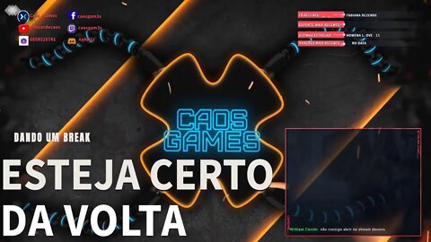 vamos começar a sobrevivência #caosgames #LaveAsMãos #FiqueemCasa e #JogueComigo