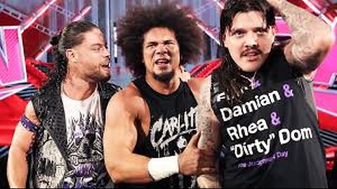 The War Raiders Conquer “Dirty” Dominik Mysterio and Carlito: A Dominant Performance