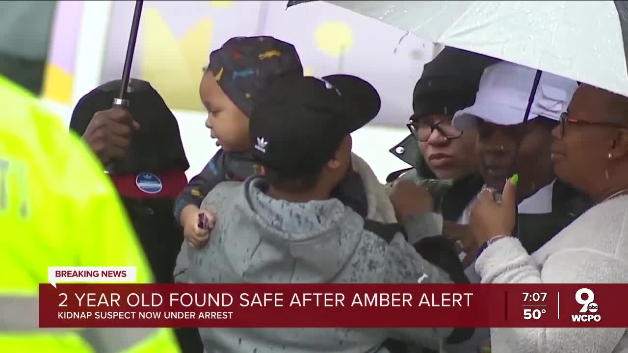 2-year-old found safe, suspect arrested more than 24 hours after Amber Alert