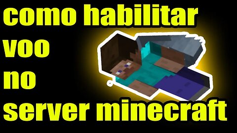 Como permitir voar no servidor de minecraft