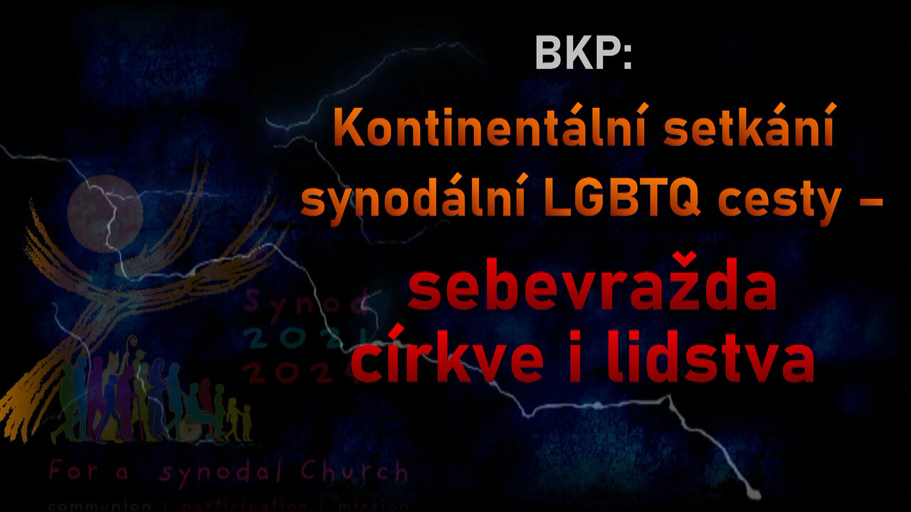 BKP: Kontinentální setkání synodální LGBTQ cesty – sebevražda církve i lidstva